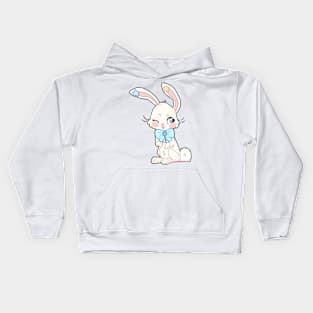 Stella the star bunny Kids Hoodie